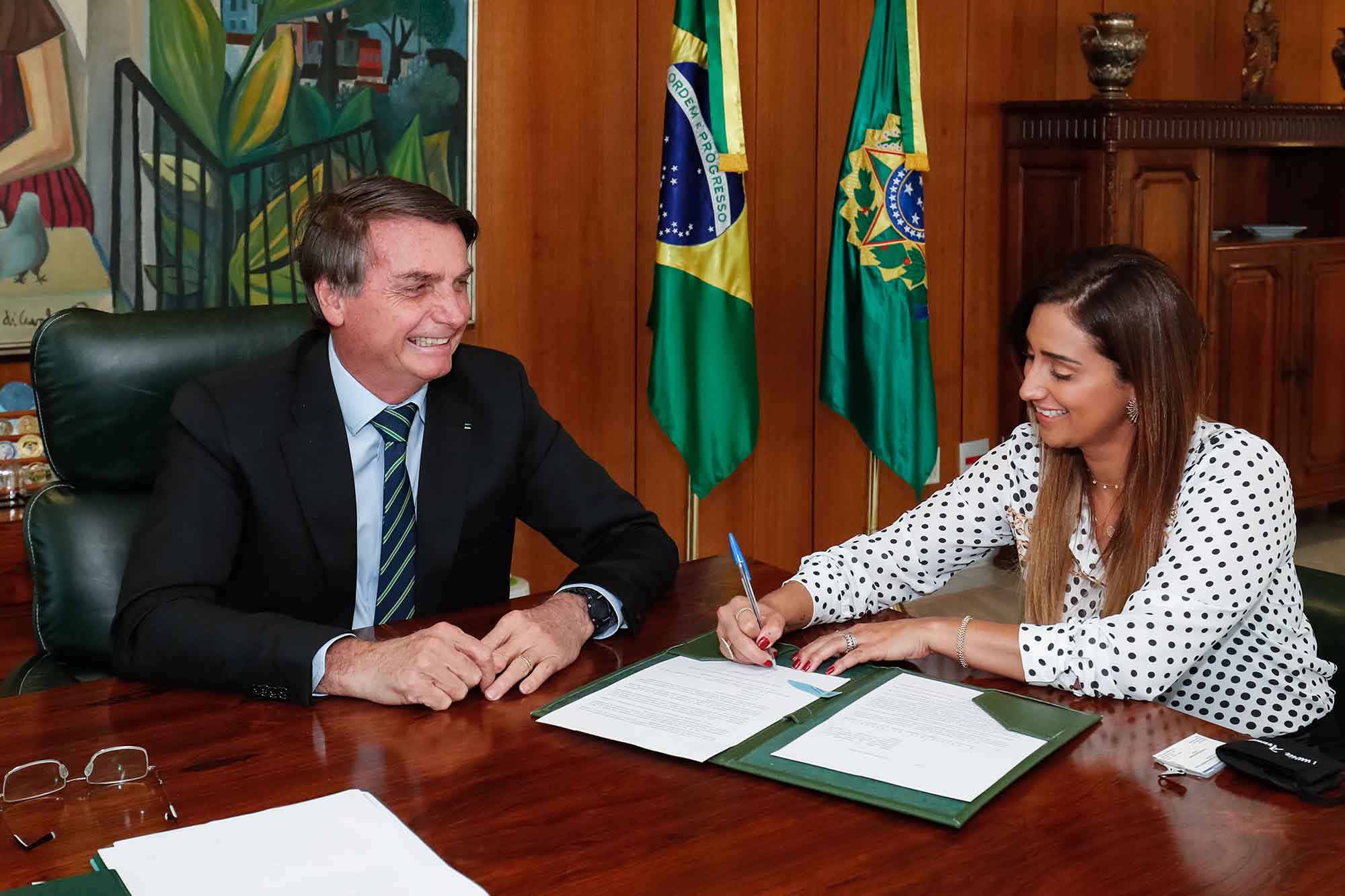 Bolsonaro audiencia Flavia